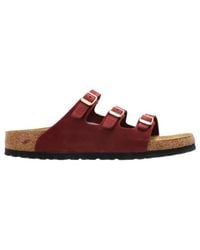 Birkenstock - Florida Fresh Triple-Strapped Slides - Lyst