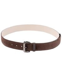 Brunello Cucinelli - Monili-Embellished Suede Belt - Lyst