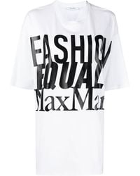 Max Mara - Short Sleeve T-Shirt - Lyst