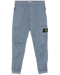 Stone Island - Paracadute Regular-Tapered-Fit Cargo Trousers - Lyst
