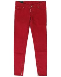 DSquared² - Logo Tapered Casual Pants - Lyst