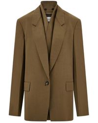 Ferragamo - Notched-Lapel Blazer - Lyst