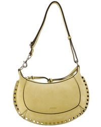 Isabel Marant - Oskan Moon Studded Shoulder Bag - Lyst