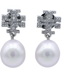 Tory Burch - Kira Embellished Drop Earrings - Lyst