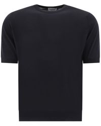 John Smedley - Kempton Classic T-Shirt - Lyst