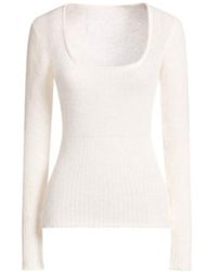 Jacquemus - Solid-Color Knitted Sweater - Lyst