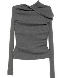 Jean Paul Gaultier - Halterneck Knit Top - Lyst