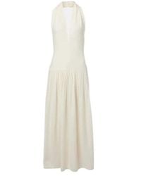 Proenza Schouler - Tala Halterneck Georgette Maxi Dress - Lyst
