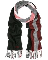 Bally - Striped Scarf - Lyst