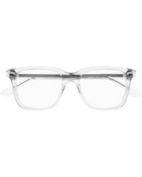 Gucci - Eyewear Rectangular Frame Glasses - Lyst