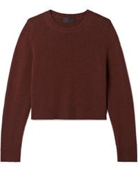 Nili Lotan - Venus Cropped Cashmere Sweater - Lyst