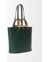 Gucci - Medium Diana Leather Tote Bag - Lyst