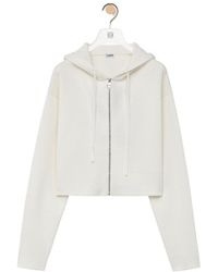 Loewe - Anagram Zip-Up Hoodie - Lyst