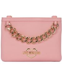 Moschino - Love Logo Lettering Crossbody Bag - Lyst