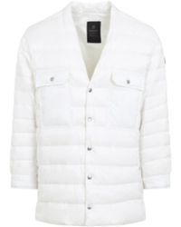 Moncler - Moncler Rick Owens V-Neck Padded Jacket - Lyst