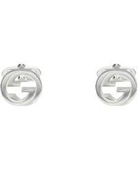 Gucci - Interlocking Cufflinks - Lyst