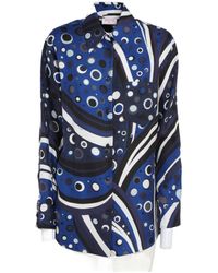 PUCCI - Fontane-Printed Long-Sleeved Shirt - Lyst