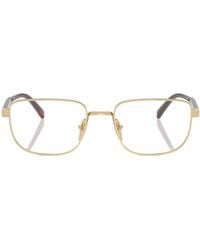 Prada - Eyewear Rectangular Frame Glasses - Lyst