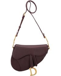 Dior - Medium Soft Saddle Bag With Strap - Lyst