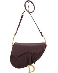 Dior - Medium Soft Saddle Bag With Strap - Lyst