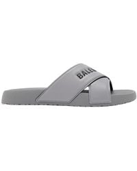 Balenciaga - Sporty Pool Slides - Lyst