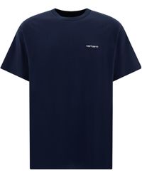 Carhartt - Script Embroidery T-shirts - Lyst