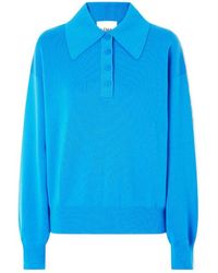 ALÉMAIS - Loosefit Wool Knit Sweater - Lyst