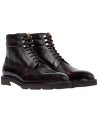 John Lobb - Alder Leather Lace-Up Boots - Lyst