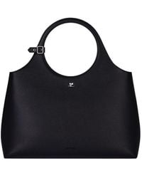 Courreges - Courrèges Holy Day Logo Detailed Shoulder Bag - Lyst