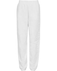 Moncler - Elastic-Waisted Tapered Sweatpants - Lyst