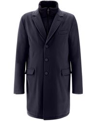 Herno - Virgin Wool Coat - Lyst
