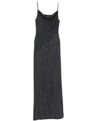 Missoni - Zigzag-Knit Cowl-Neck Maxi Dress - Lyst