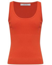 Max Mara - Sleeveless Tops - Lyst