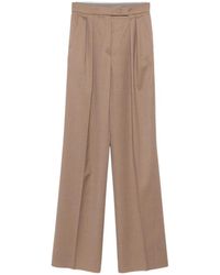 Max Mara - Pleated Casual Pants - Lyst