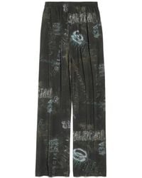 Balenciaga - Elastic-Waist Pants - Lyst