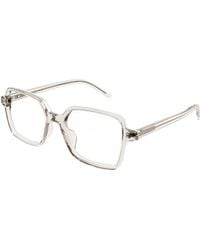 Saint Laurent - Eyewear Sl M139 Square Glasses And Frames - Lyst