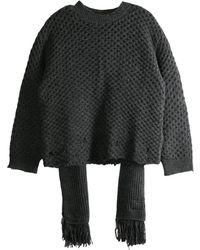 MM6 by Maison Margiela - Scarf Knit Jumper - Lyst