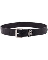 DIESEL - B-1Dr Oval D Loop Belt - Lyst