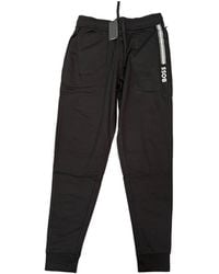 BOSS - Boss Drawstring Tapered Track Pants - Lyst