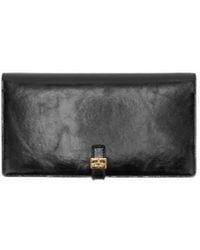 Ganni - Sue Slim Long Wallet - Lyst