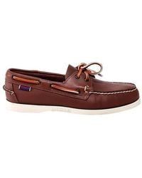 Sebago - Docksides Portland Lace-Up Boat Shoes - Lyst