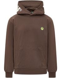 Barrow - Logo Printed Hoodie - Lyst