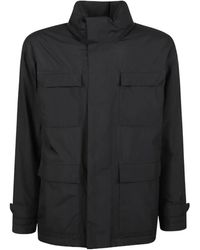 Herno - Pocket-Detailed High-Neck Jacket - Lyst