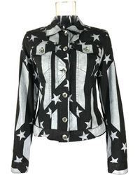 Moschino - Logo Denim Coat - Lyst