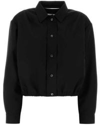 Jil Sander - Poplin Cropped Shirt - Lyst
