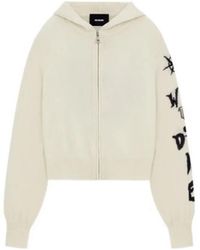 we11done - Graphic-Print Detail Hoodie - Lyst