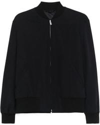 Lardini - Zip-Up Bomber Jacket - Lyst