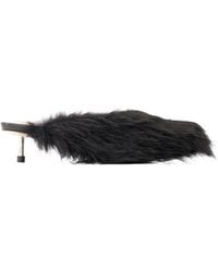 Simone Rocha - Faux Fur High Heel Mules - Lyst