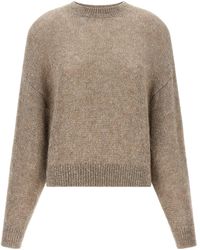 Brunello Cucinelli - Diamante Oversized Knitted Sweater - Lyst