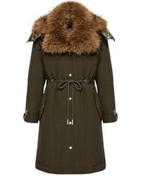 Moncler - Halicte Long Down Parka - Lyst